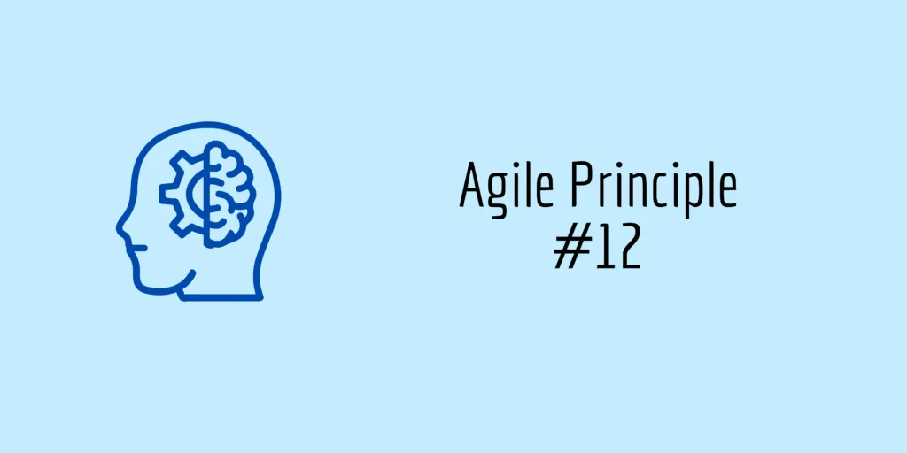 Agile principle # 12 | Continuous improvement